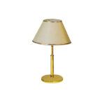 Asztali lámpa 16014, sárgaréz, lámpabura nélkül