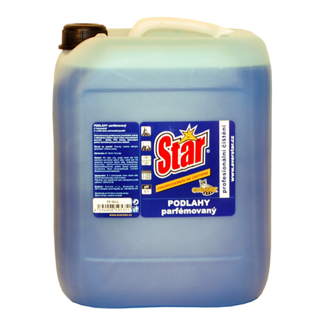 Padló tisztító Blue Star, illatosított, Winterfresh, kanna 10 l
