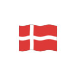 8057 Dánia zászlaja, 60x90 cm