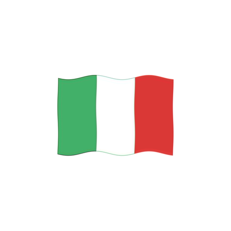 8069 Olaszország zászlaja, 60x90 cm