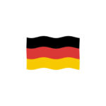 8077 Németország zászlaja, 60x90 cm