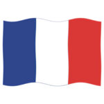 8064 Franciaország zászlaja, 100x150 cm