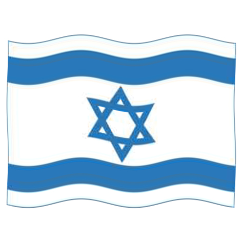 8072 Izrael zászlaja, 100x150 cm