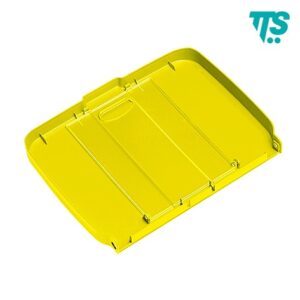 TTS Műanyag fedél 120 l zsákhoz, sárga színben